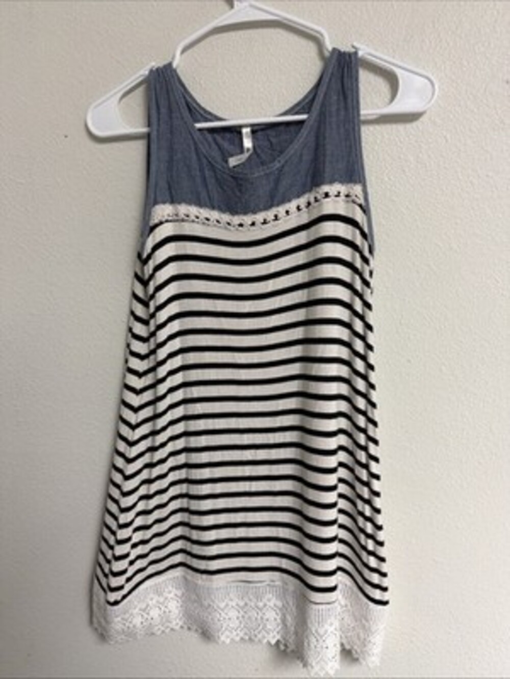 New Mode Womens Dress Sleeveless Striped Size Small